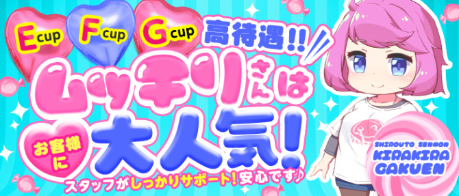 素人専門キラキラ学園のぽっちゃり求人画像