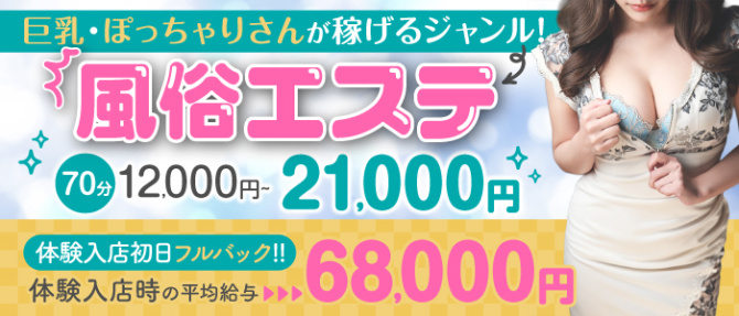 神戸泡洗体ハイブリッドエステのぽっちゃり求人画像