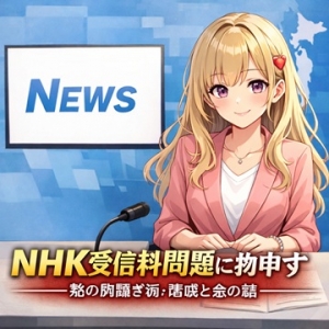 ☆NHK受信料という謎のシステム──恋の胸騒ぎ流・公共放送の闇のアイキャッチ画像