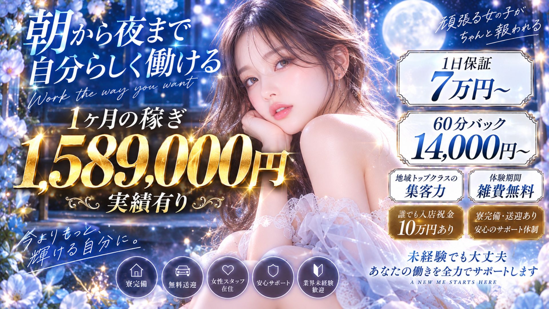 赤と黒～女と男の秘密倶楽部～の求人画像