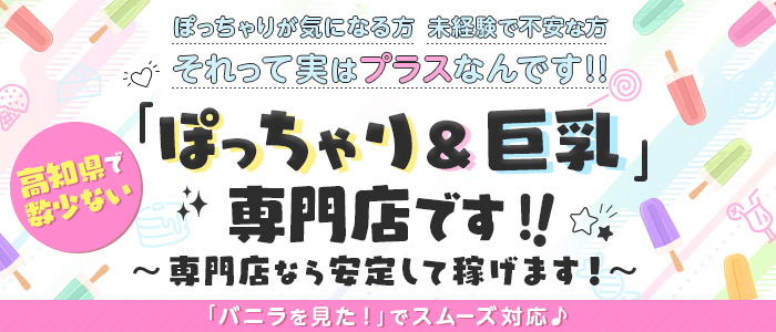 高知ぽっちゃり専門店の求人画像