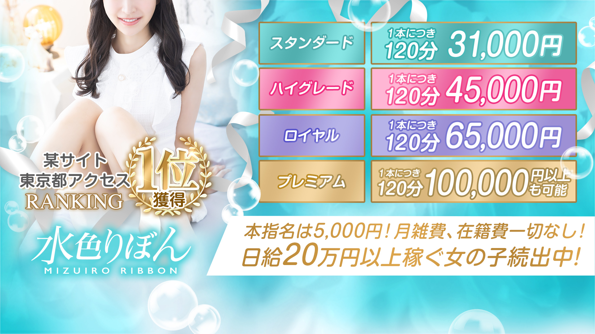 水色りぼんの求人画像
