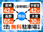 熊谷はアクセス抜群