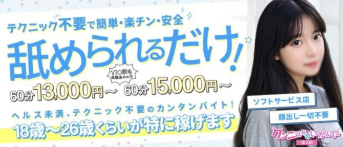 クンニ以外はいかんてー 東京店のぽっちゃり求人画像