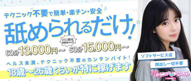 クンニいがいはいかんてー大阪店のぽっちゃり求人画像
