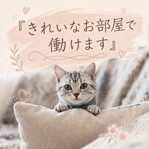 働く場所がきれいだと、気持ちまで変わりますのアイキャッチ画像