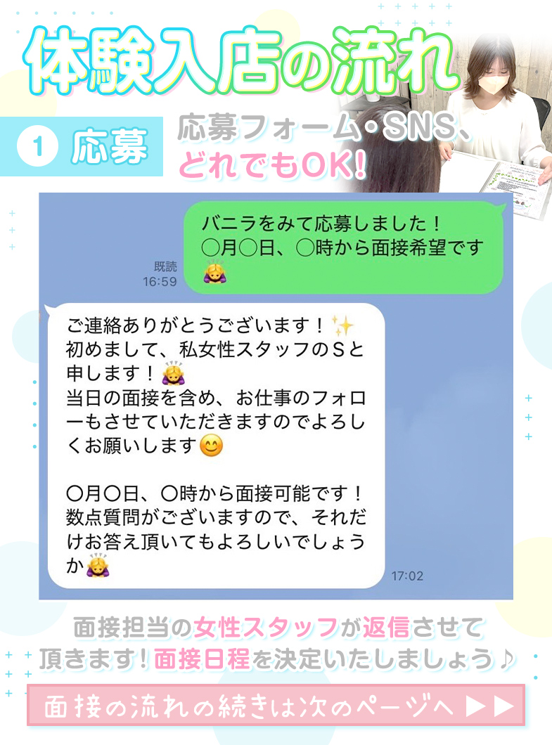 まつど女学園の応募・面接当日の流れをご紹介！🎀