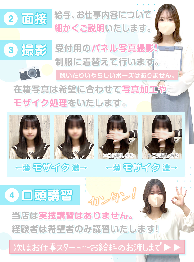 まつど女学園の女性スタッフが面接いたします！🎀