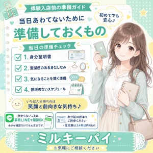 体験入店に必要な物 (*&acute;&omega;｀*)のアイキャッチ画像