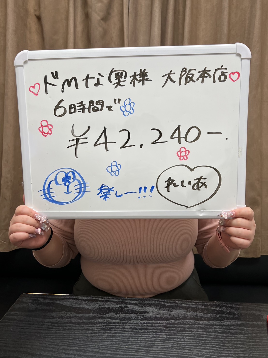 ドMな奥様大阪本店の給与画像1