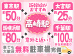 高崎って意外と近い!!