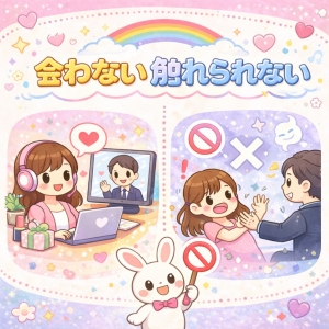 ♡会わない触れられない♡のアイキャッチ画像