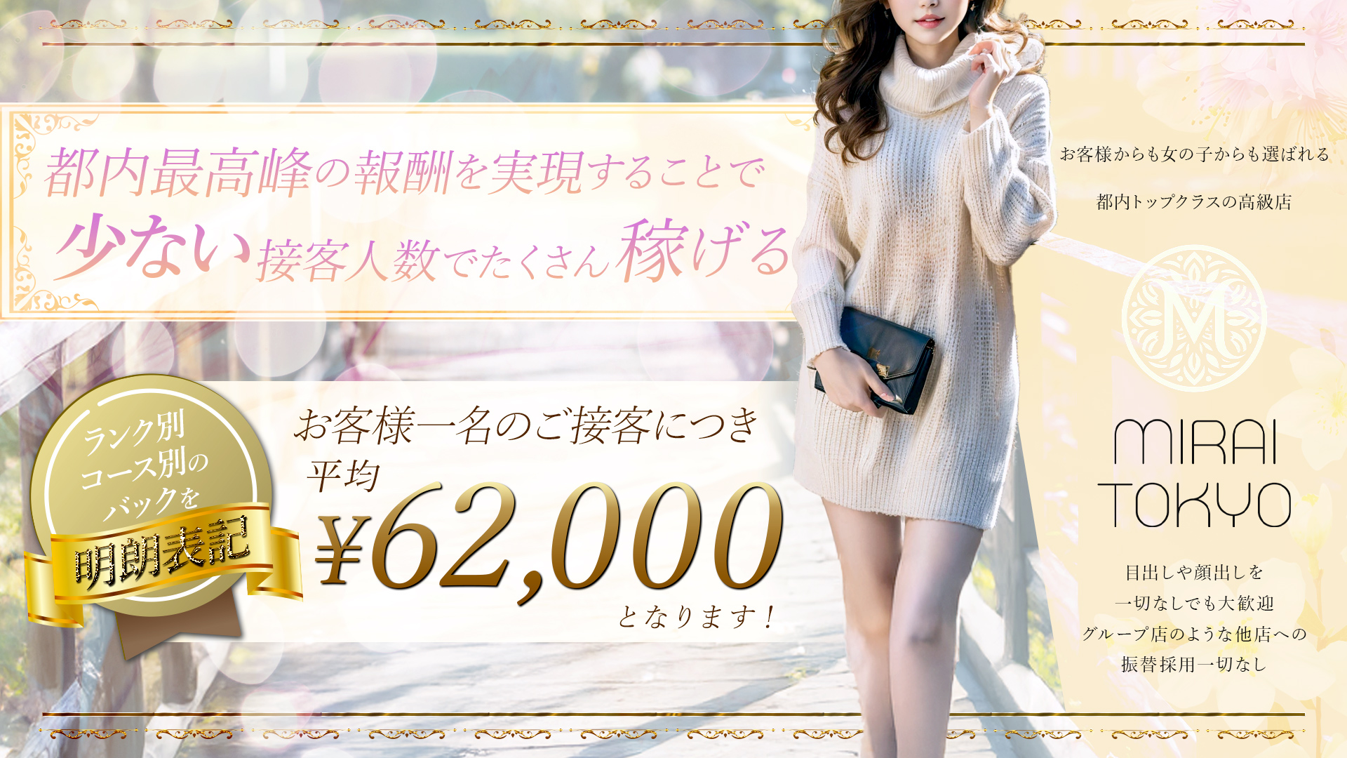 MIRAI TOKYO 六本木店の求人画像