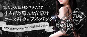 4人目以降の接客はコース料金の小計をフルバックします！！のアイキャッチ画像