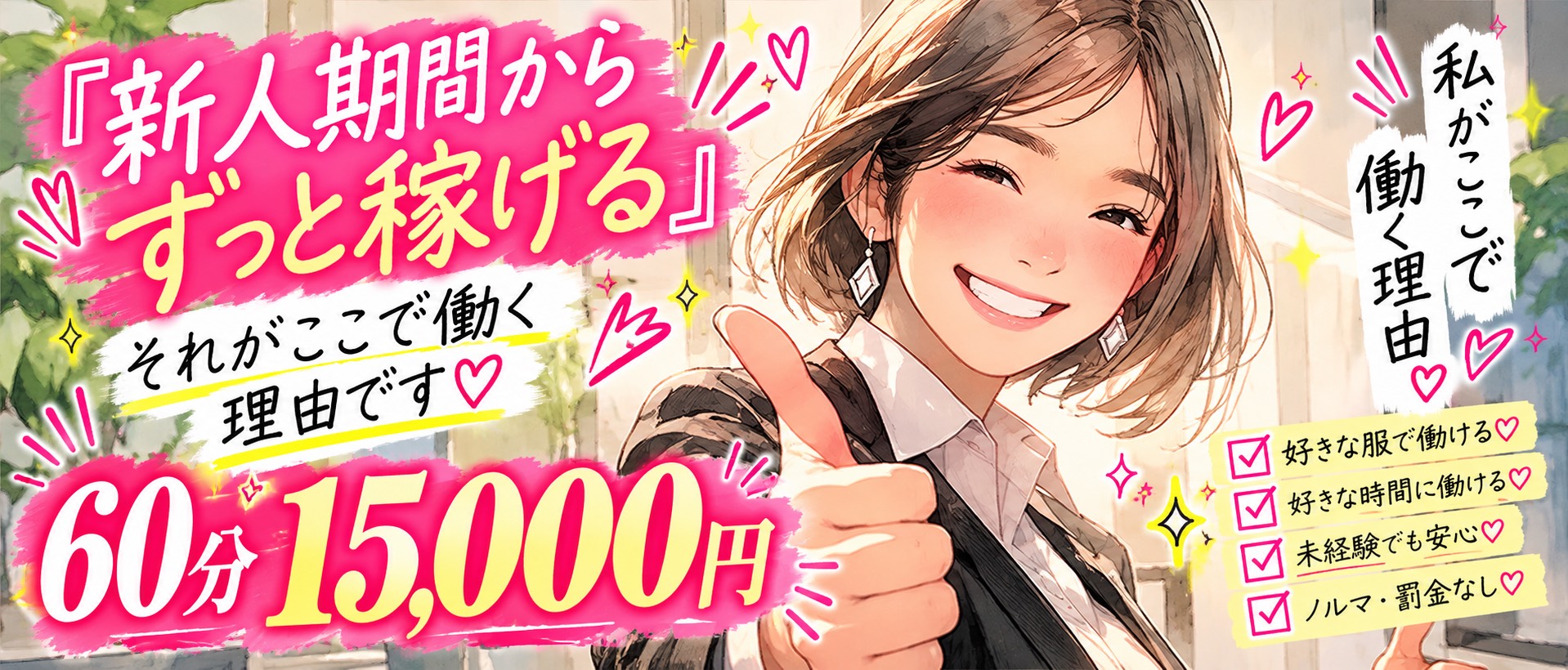 もんぜつちじょ本店の体験入店求人画像