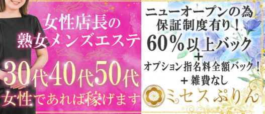 美熟女メンエス・ミセスぷりん 西川口
