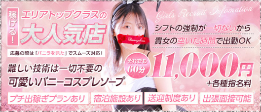 ドMなバニーちゃん水戸(水戸)の求人情報