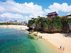 波之上で心をリセット