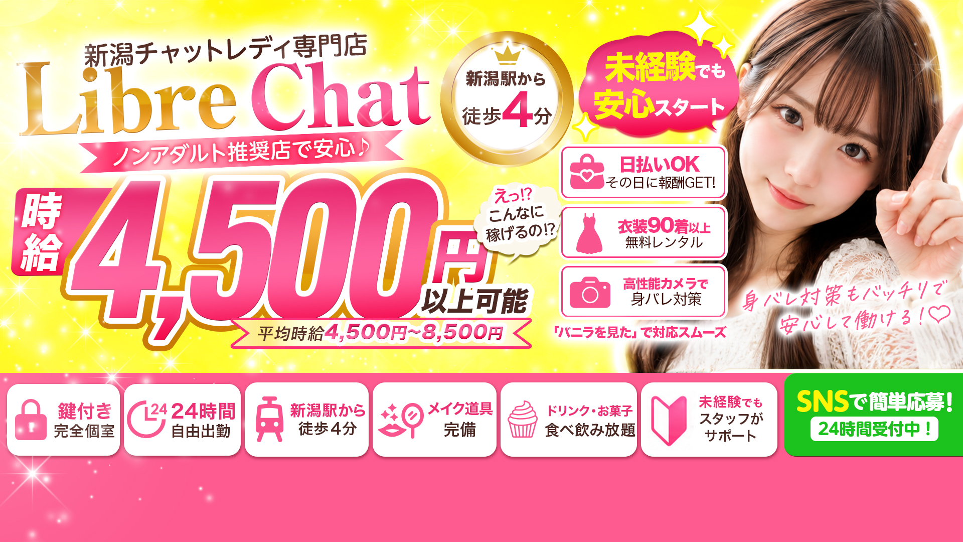 新潟リーブルチャットの求人画像