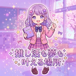 【推し活も夢も叶える！】普通の女の子がヒロインになれる場所ときめき女学園のアイキャッチ画像