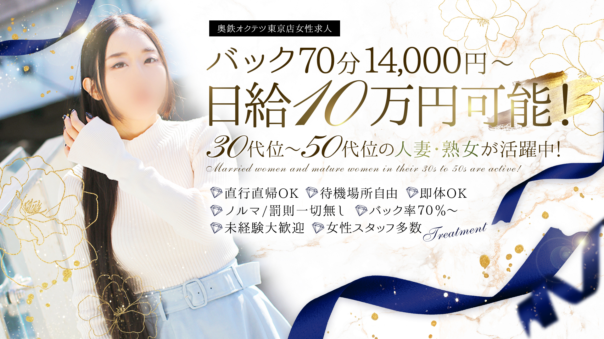 奥鉄オクテツ東京店（デリヘル市場）の求人画像