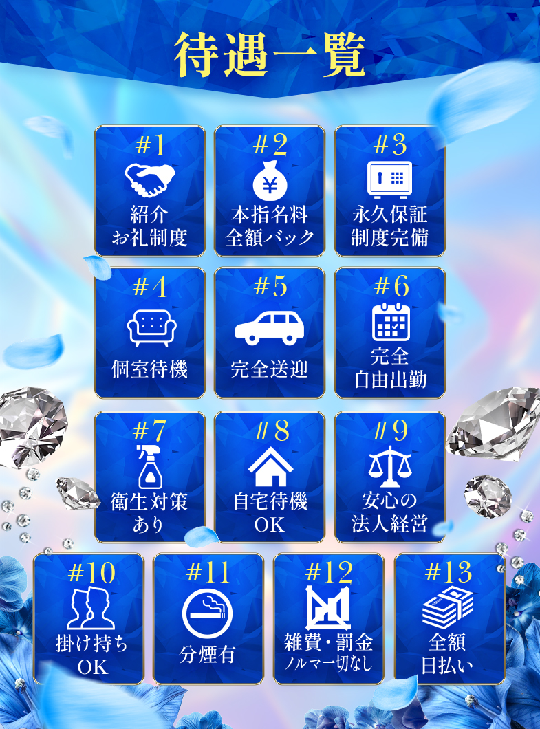 One More 奥様 厚木店の当店自慢の待遇ご紹介(^^)/