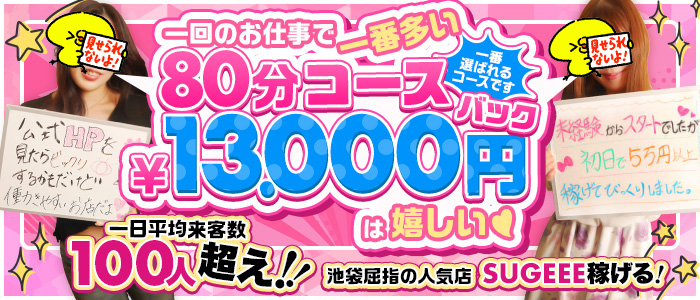 池袋西口でSUGEEE求められる俺のカラダの求人画像
