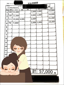 お給料明細大公開！！のアイキャッチ画像
