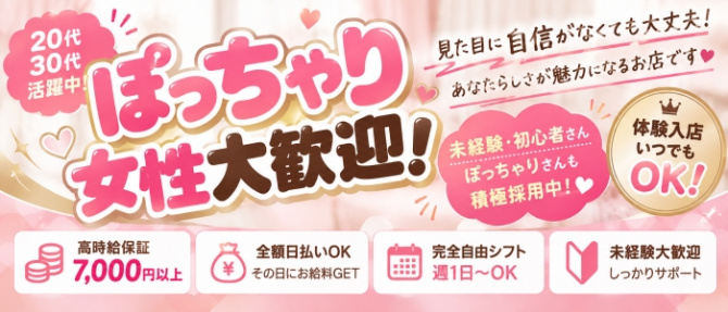 パンデミックのぽっちゃり求人画像