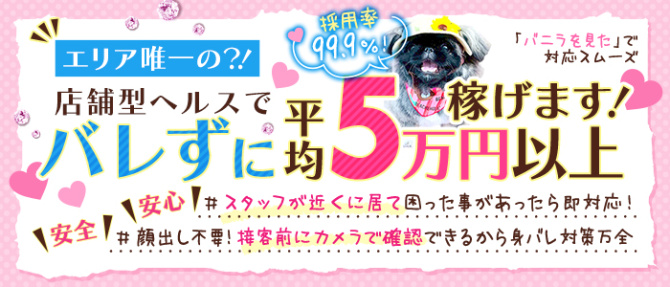 ピンクのカーテンのぽっちゃり求人画像