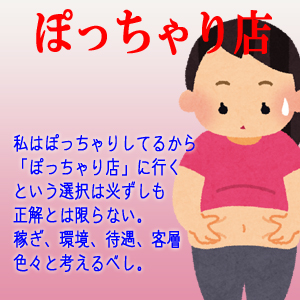 ぽっちゃり風俗店というお店についてのアイキャッチ画像