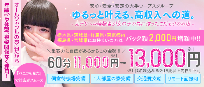 プレイガール&alpha;宇都宮店の出稼ぎ求人画像