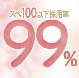 チャンスを掴もう★スペ100以下なら99％採用！のアイキャッチ画像