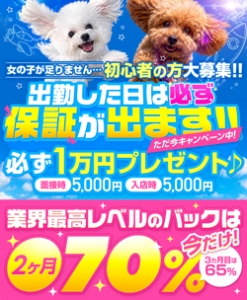 当店のお給料システムについてお答致します！『業界最高レベルのバック率2か月70％約束』のアイキャッチ画像