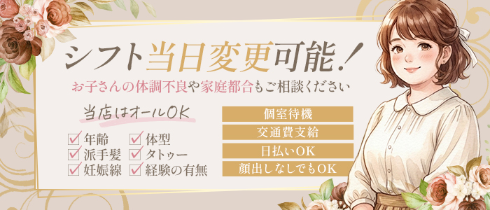ぽちゃぱいの人妻・熟女求人画像