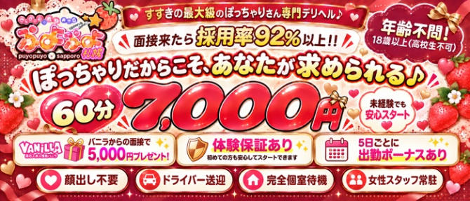 札幌ぷよぷよのぽっちゃり求人画像