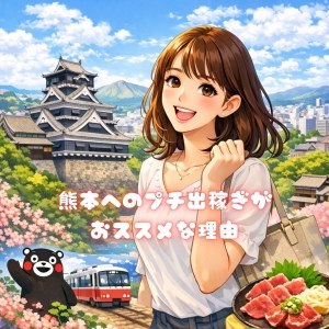 熊本へのプチ出稼ぎがおススメな理由のアイキャッチ画像