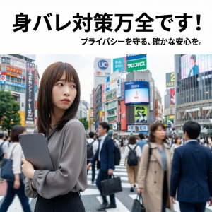 身バレ対策も万全で安心して働けます🔒✨のアイキャッチ画像