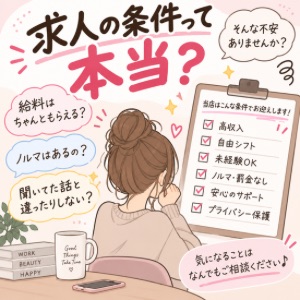 求人に書いてある条件って本当？のアイキャッチ画像
