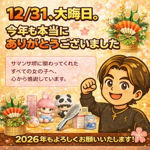 2025年もありがとうございましたのアイキャッチ画像