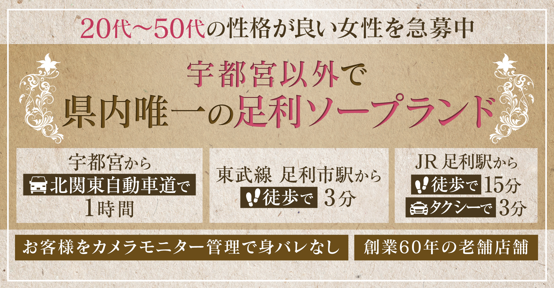 足利スチームバスセンターの求人画像