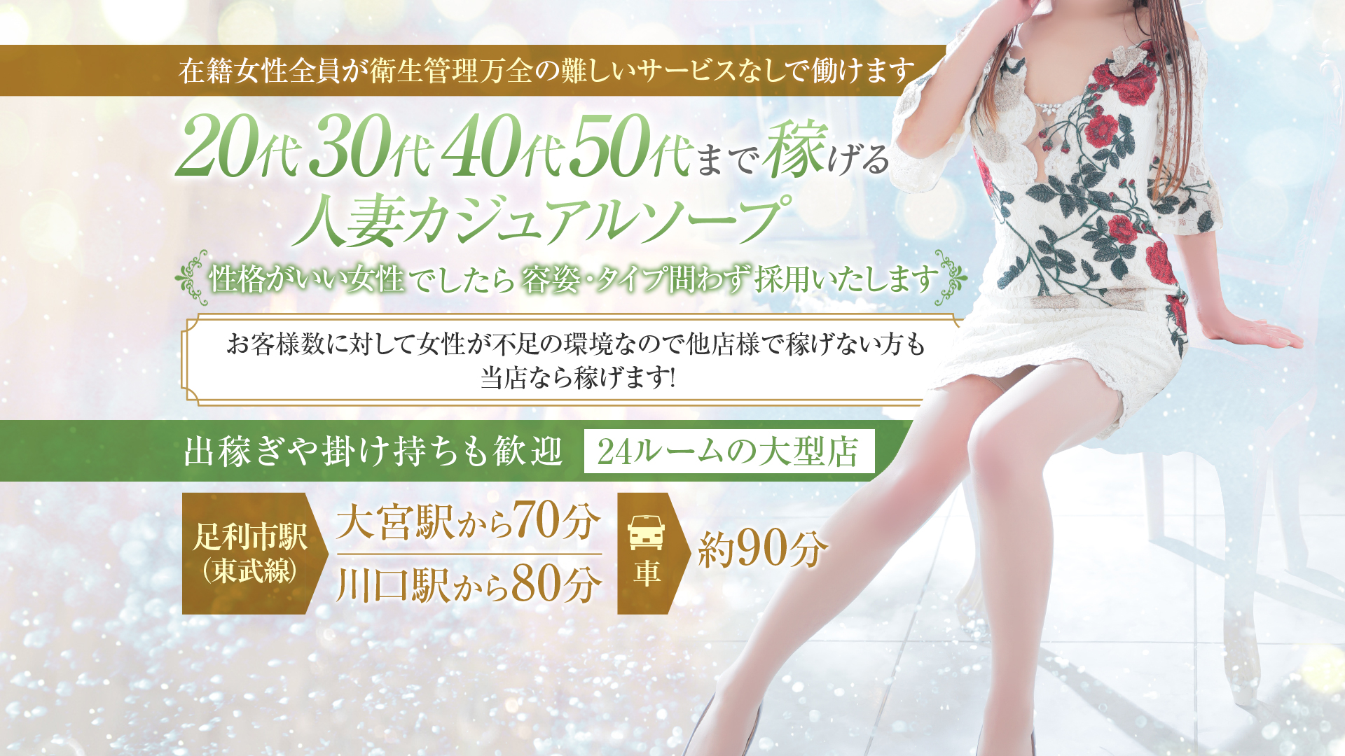 足利ソープ SBCの求人画像