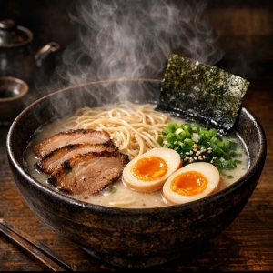 夏でも熱いラーメンを食べちゃいます🍜のアイキャッチ画像