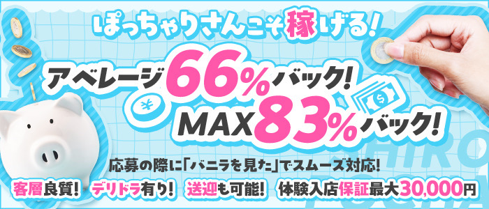 白いぽっちゃりさん 錦糸町店の求人画像