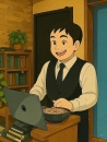 響の面接官