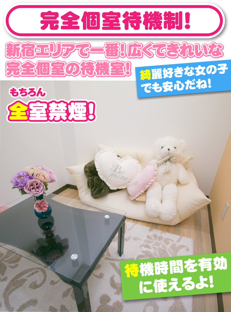 イメージヘルス「新宿女学園」の完全個室待機！のお店！