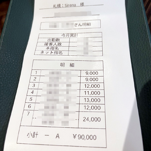 Sirena（札幌YESグループ）の給与画像1