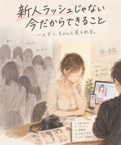 新人ラッシュじゃない今だからできることのアイキャッチ画像