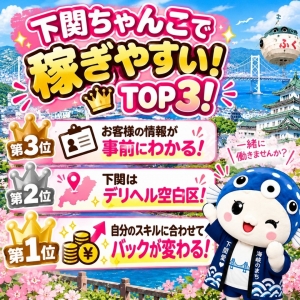 下関ちゃんこで稼ぎやすい！TOP3！のアイキャッチ画像