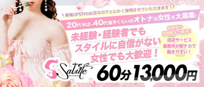 清楚系人妻専門店サルートのぽっちゃり求人画像